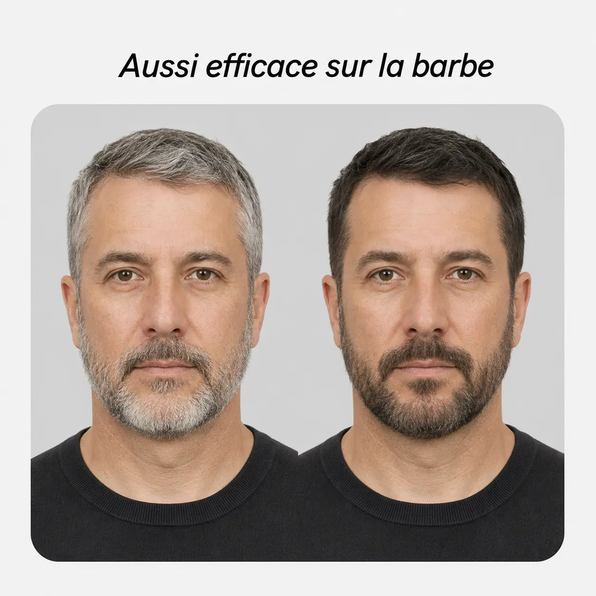 Résultat sur barbe #Couleur_Noir